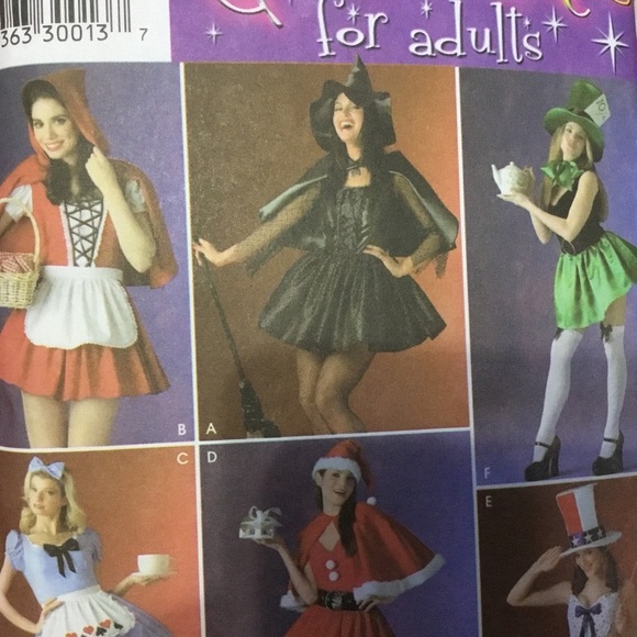 Simplicity 4015- pattern is cut size 10-all pieces there- Halloween, skating - Picture 4 of 7